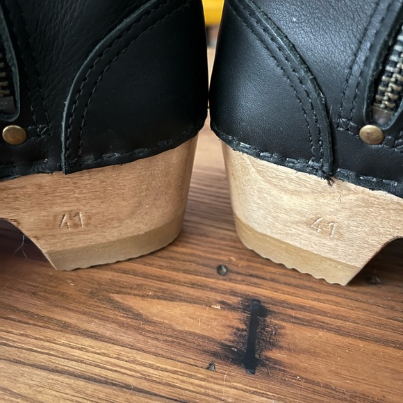 Sven Clog Bootie Women Size 41 in Black - Picture 3 of 3